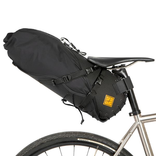 Bolsa de sillín naranja 18L