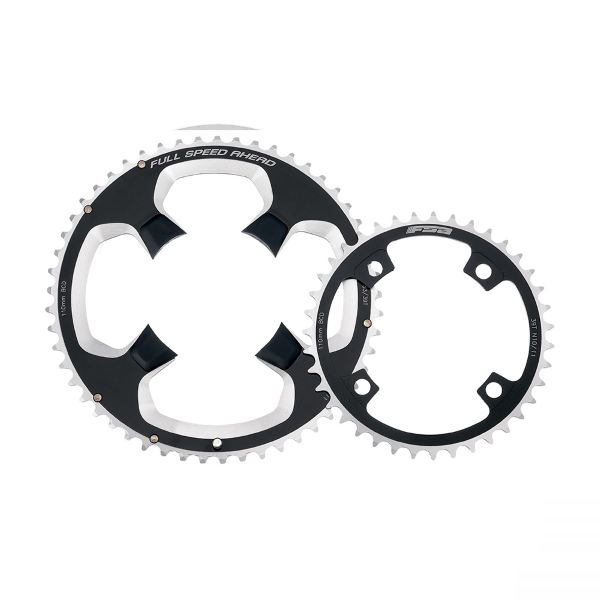 Plato POWERBOX BCD 110 MM ASIMÉTRICO ABS 4 PERNOS 2 X 11S