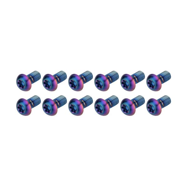 Juego de tornillos TITANIUM T25 para rotor de disco de 6 tornillos
