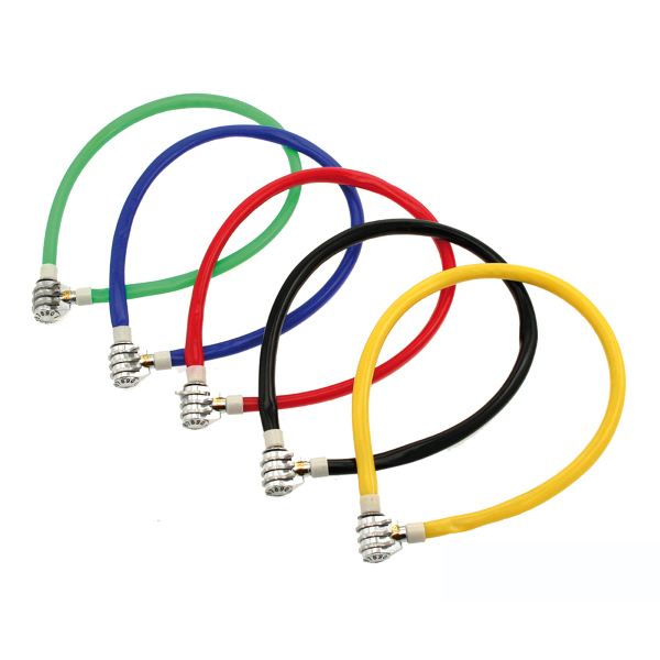 Cable de bloqueo Ø5 mm combo