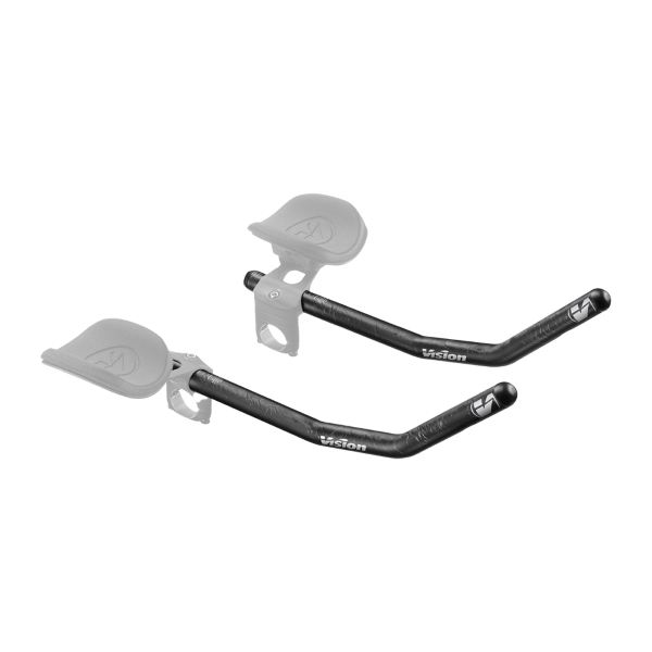 [484009750] Extensiones de repuesto J-bend Trimax carbon V3109, reversible, soporte no incluido