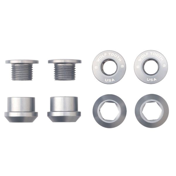 [421831420] Juego de tornillos y tuercas para platos 4 piezas 6mm M8x0,75 sp.