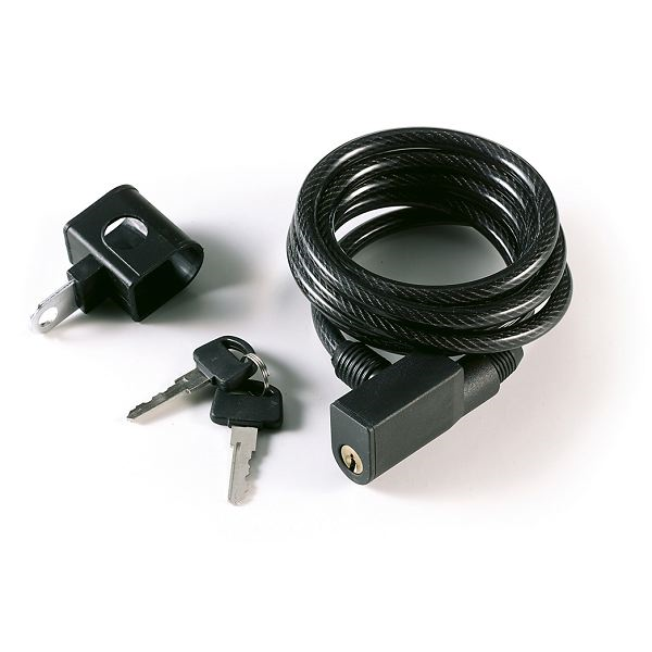 [33503] CANDADO ESPIRAL 8X150 c/soporte