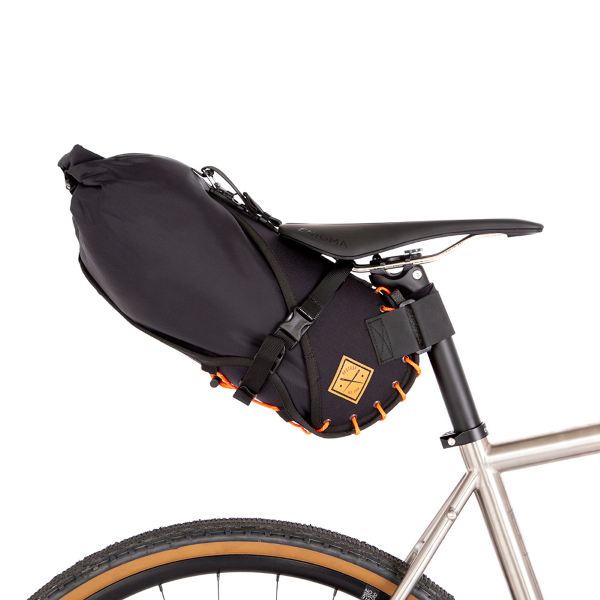 Bolsa de sillín naranja 8L