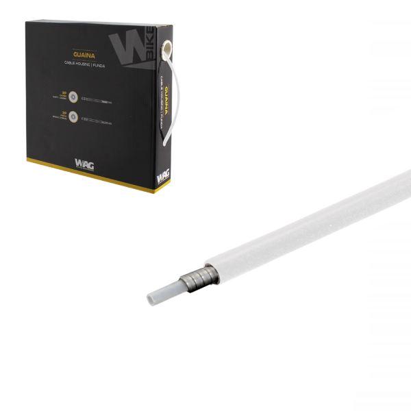 [463530165] Funda de cable de freno con cable plano trenzado y núcleo de teflón