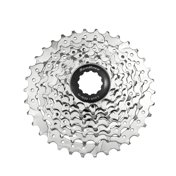 [73004] CASSETTE SUNRACE 8V 11-34 PLATA SHI/HG