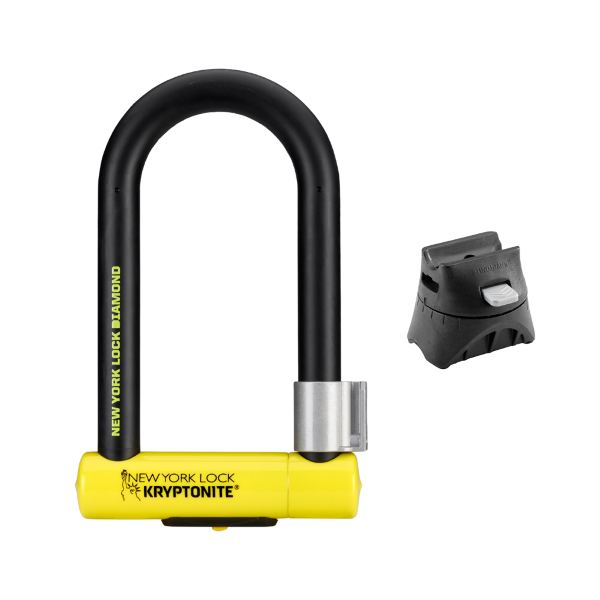 [588005781] Candado en U NEW YORK DIAMOND STANDARD con soporte Flex-Frame