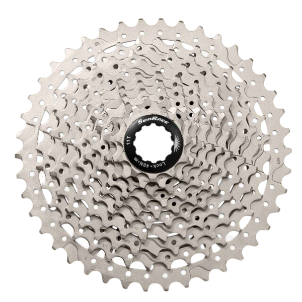 [73015] CASSETTE SUNRACE 10V 11-51 PLATA SHI/HG