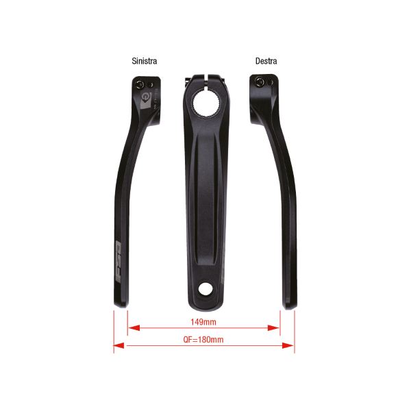 Bielas para E-Bike CK-751 SHIMANO