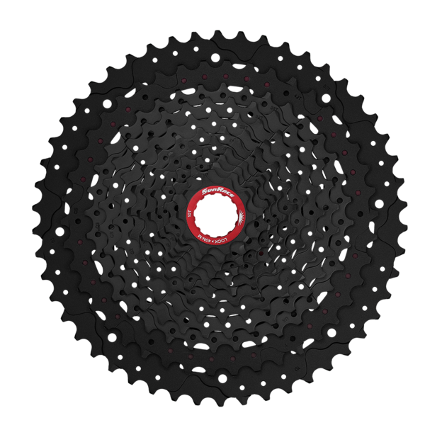 CASSETTE SUNRACE 12V 11-51 NEGRO SHI/HG