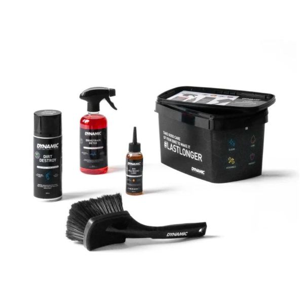 KIT DE CUIDADO DE BICICLETA DE 4 PIEZAS