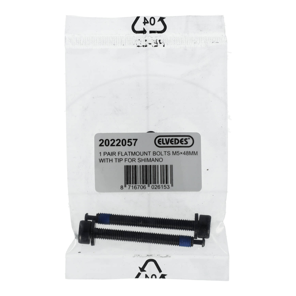 [71054] 2 TORNILLOS FM M5X48MM CON PUNTA SHIM