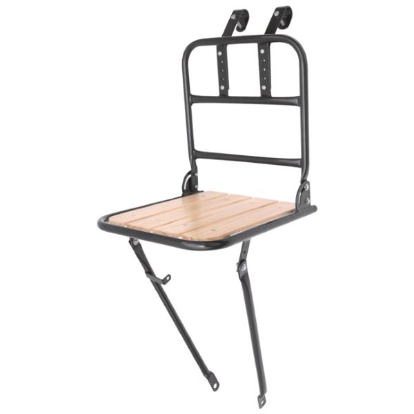 [588100271] Portaequipajes delantero de acero RESISTENTE CON PLATAFORMA DE MADERA 26'-28'