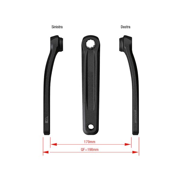[421579675] Bielas para E-Bike CK-320/GEN3 (MINI ISIS)