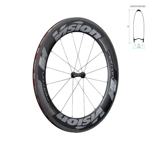 Juego de ruedas METRON 81 SL RIM BRAKE