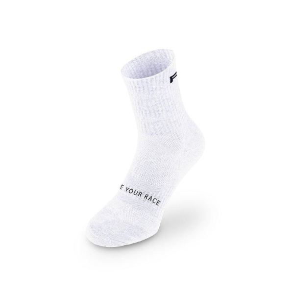 [RG0000541] Calcetines R2 Flow High Blanco Talla S (35-38)