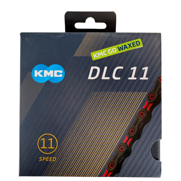 CADENA KMC X11SL DLC NEGRA/ROJA 118P 11V