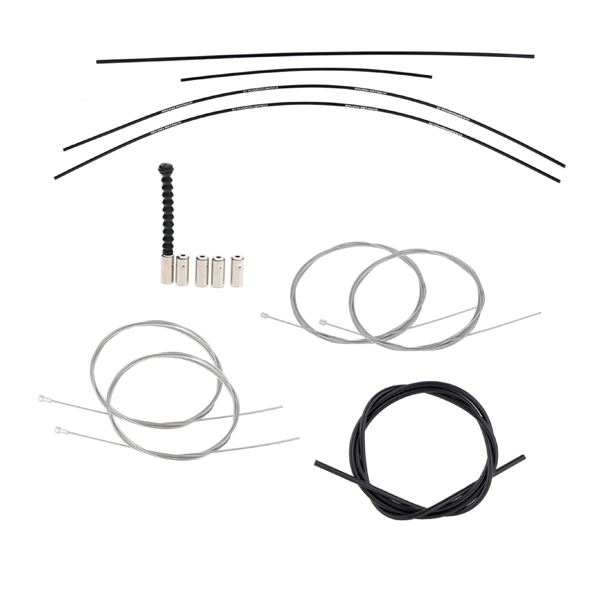[463555001] Kit de cables y mangueras para freno/cambio delantero y trasero ULTRA SHIFT Ergopower 11s-10s