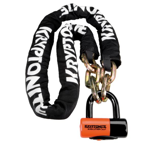 [588005461] Cadena NEW YORK y candado EVOLUTION SERIES 4