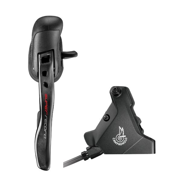 [525325019] Palanca de cambio + freno carretera SUPER RECORD ergopower disco 2x 12s