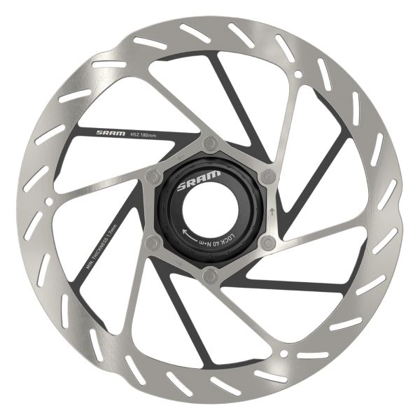 [525175009] Rotor de disco HS2 redondeado Center Lock con anillo de bloqueo