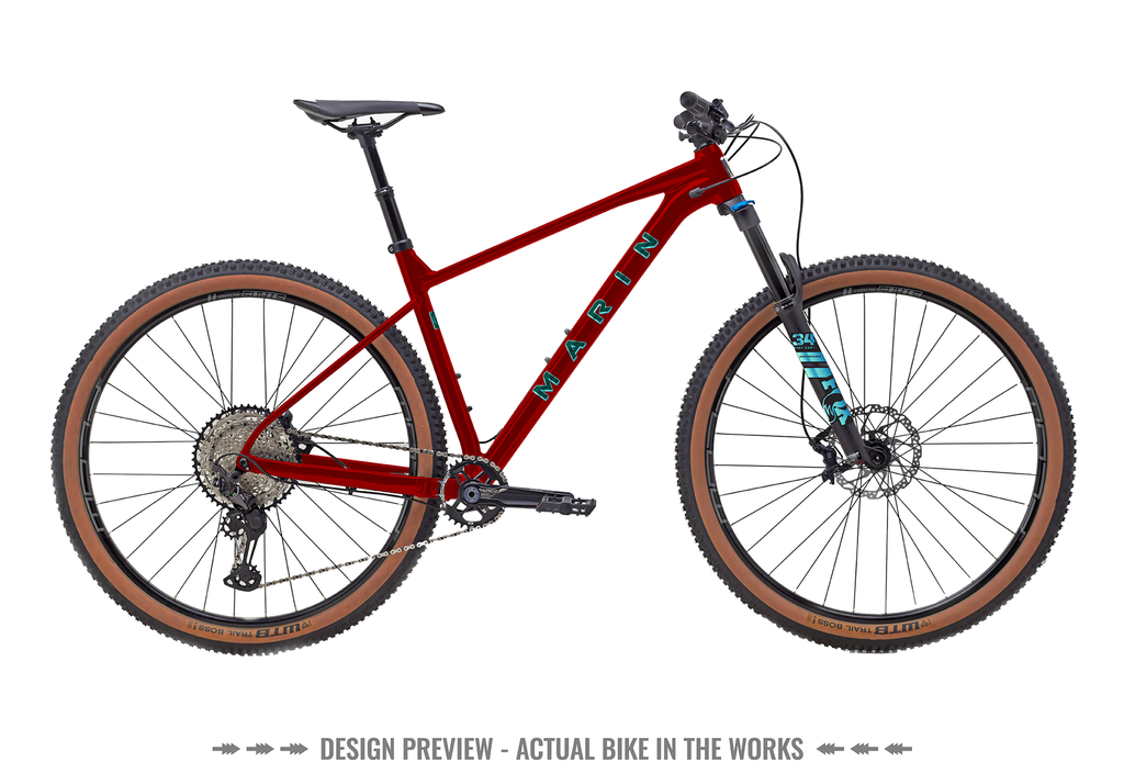 TEAM MARIN 1 29 RED, L