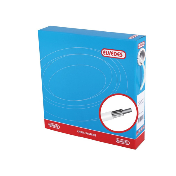 [71322] 30M.FUNDA CABLE CAMBIO BLANCA 4,1MM