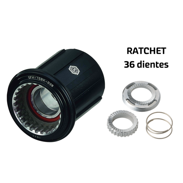 [35759] BUJE GTR SL RATCHET 6T 12X142 M. SPLINE