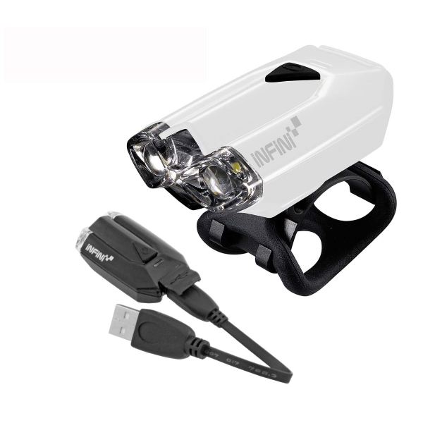 [546010635] Luz frontal para manillar LAVA (80 lúmenes)