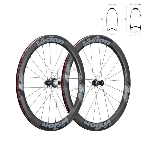 Juego de ruedas METRON 55 SL Carbon c19 tubeless ready Disc 28'/700C B1