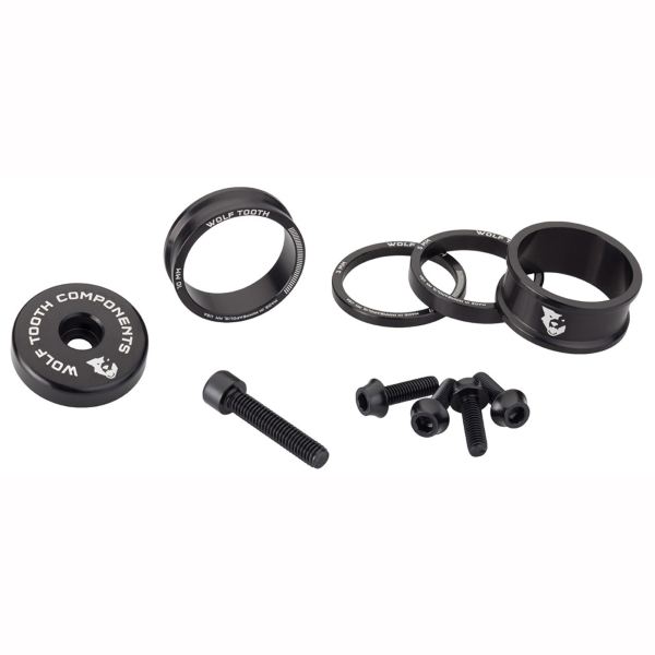 [484104000] JUEGO DE ESPACIADORES Y TORNILLOS DE ALUMINIO ANODIZADO