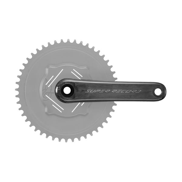 [421577225] Bielas SUPER RECORD WIRELESS carbono QCK-Tech Ti 1x 13s