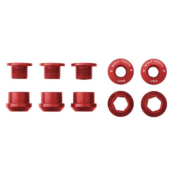 [421831410] Kit de tornillos y tuercas para platos 5 piezas 6mm M8x0,75 sp.