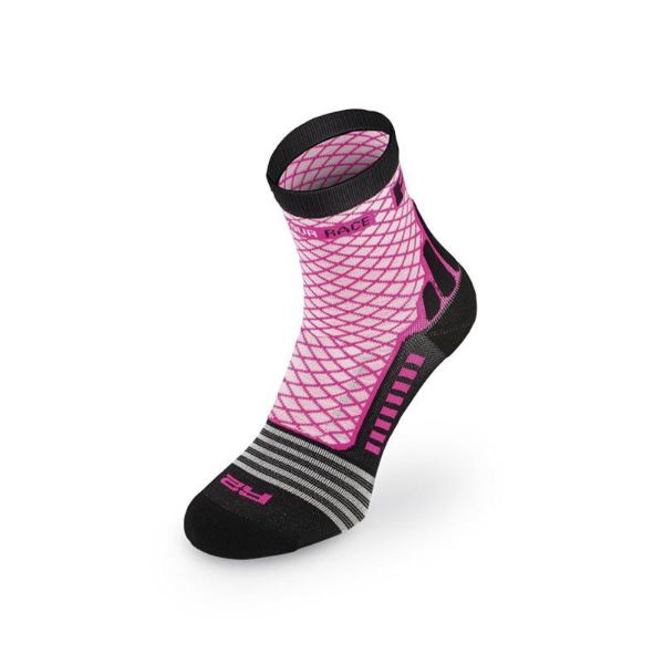 [RG0000539] Calcetines Mission Negro/Blanco/Rosa Talla M (39-42)