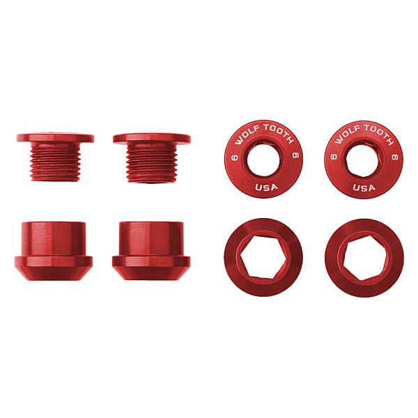 [421831419] Juego de tornillos y tuercas para platos 4 piezas 6mm M8x0,75 sp.