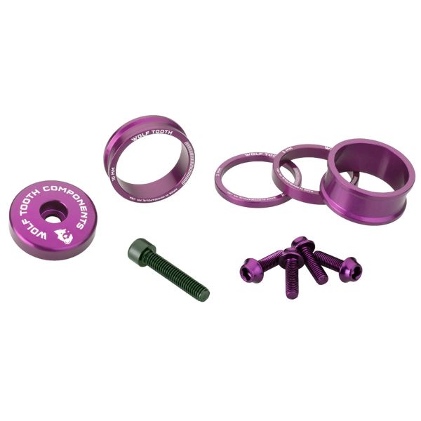 [484104071] JUEGO DE ESPACIADORES Y TORNILLOS DE ALUMINIO ANODIZADO