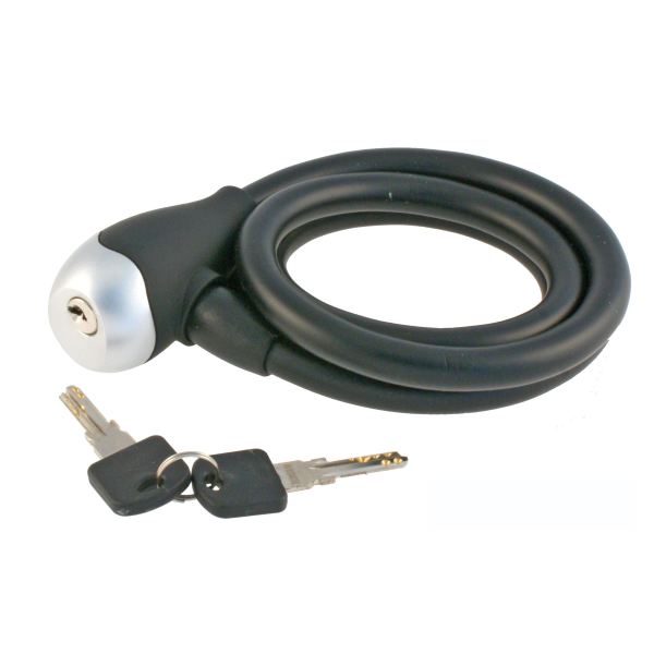 Candado de cable en espiral SILICON °