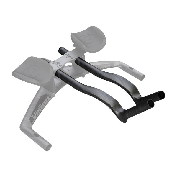 [484009753] Prolongador SPEED CARBON J-BEND V3123 B1, compatible con aerobar Clip-On: Metron TFA, Trimax Carbon si-013 y Trimax Clip-on