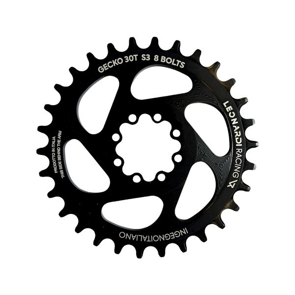 Plato Gecko SRAM de 8 agujeros, 1x, 11/12 V, desplazamiento de 3 mm
