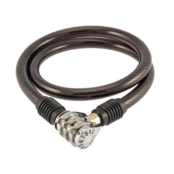 Candado de cable en espiral COMBO °