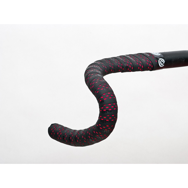 [39111] CINTA MANILLAR "DROPS" NEGRO/ROJO