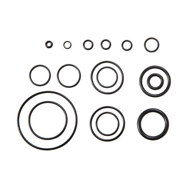 Kit de reconstrucción del amortiguador FOX Float DPX2, juego de juntas tóricas, 1 juego - NBR/Negro