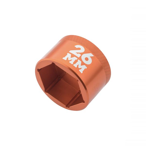 [567003000] Unidad de vaso para tapa superior de horquilla 26 mm, tamaño 3/8'