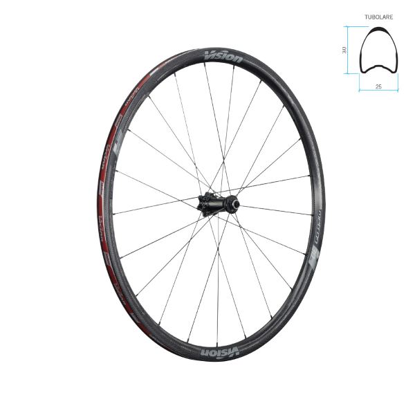 Conjunto de ruedas METRON 30 SL Carbon c23.5 tubular Disc 28'/700C A9