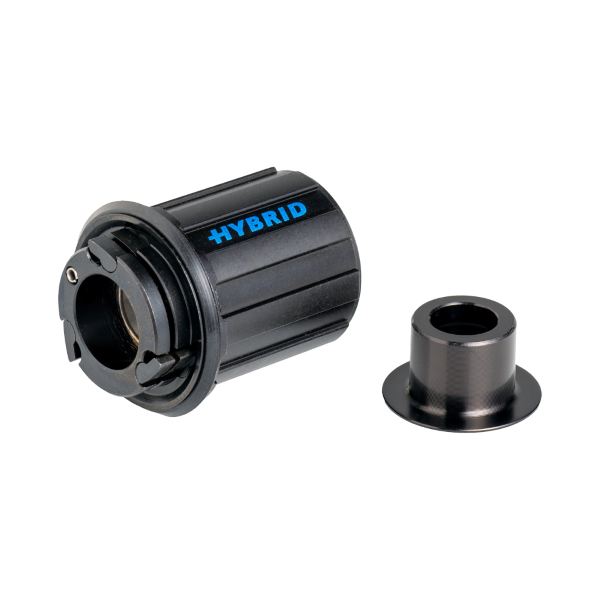 Kit cuerpo de rueda libre MTB HYBRID 3-Trinquetes + tapa extremo derecho