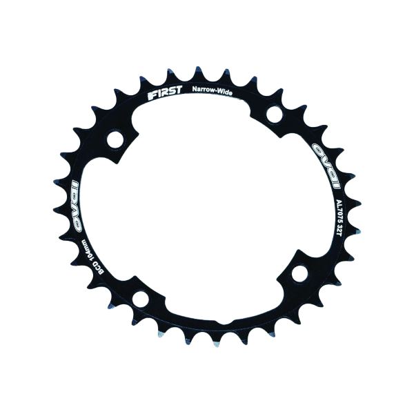 Plato Ovalado AL7075 BCD 104 mm, 32 Dientes