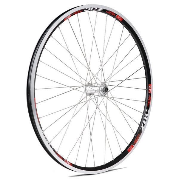 RUEDA ZAC 26" NEGRA R/INOX  DELANTERA