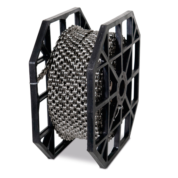[31218] ROLLO CADENA X11 PLATA/NEGRA 50m+40 enga