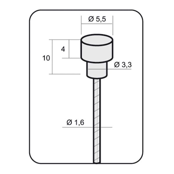 [463510101] Cable de freno Road Campagnolo
