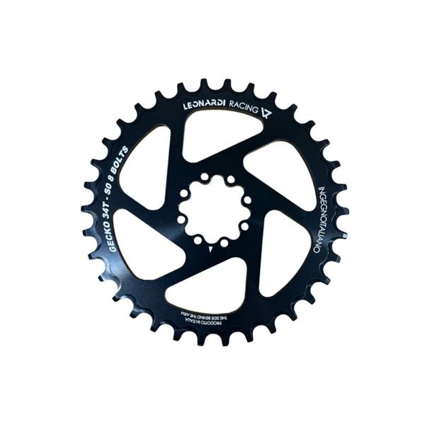 Plato Gecko SRAM de 8 agujeros, 1x, 11/12 V, desplazamiento 0 mm